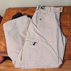 Columbia Convert Gray Snow Pants size M